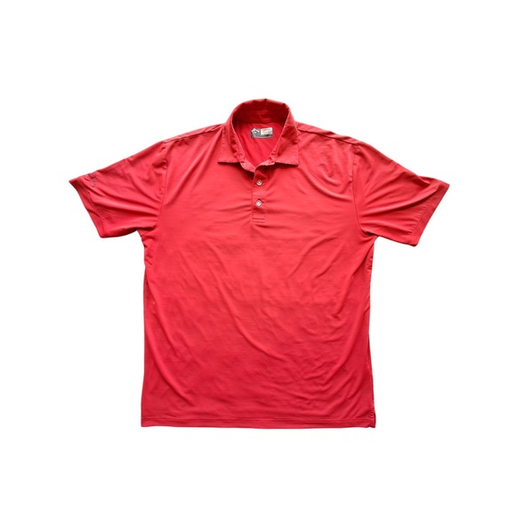 Callaway Other - Callaway Opti-Dri Mens Large Red Golf Polo Shirt Performance Short Sleeve